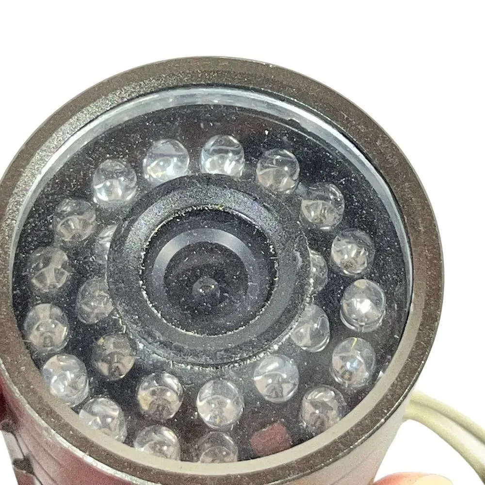 Lot of 5 Q-See Wired Bullet Security Cameras Night Vision QSDS14273W QMS7010D